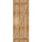 Ekena Millwork Spaced Board-n-Batten Shutters w/Z-Bar, Rough Sawn Western Red Cedar, 23W x 61H, PR RBS06Z23X061RWR - alternate 4